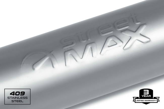 Street Max - Street Max - SM10415 4" Round Body Muffler  - 2.25" Center In  / 2.25" Center Out - Image 2