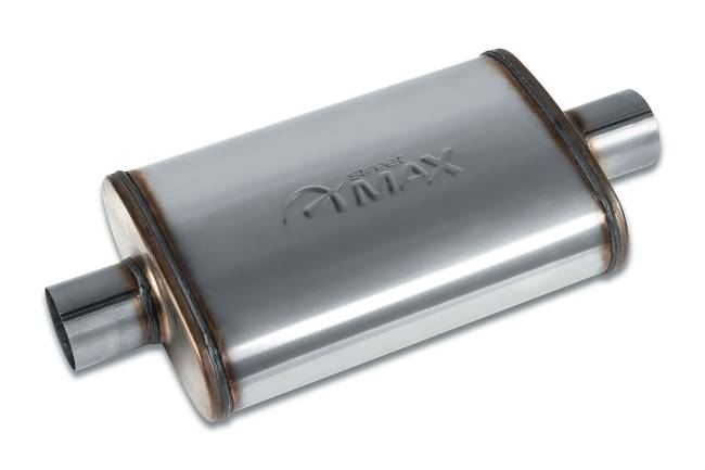 Street Max - Street Max - SM11216 4"x9" Oval Body Muffler  - 2.5" Center In  / 2.5" Center Out - Image 1