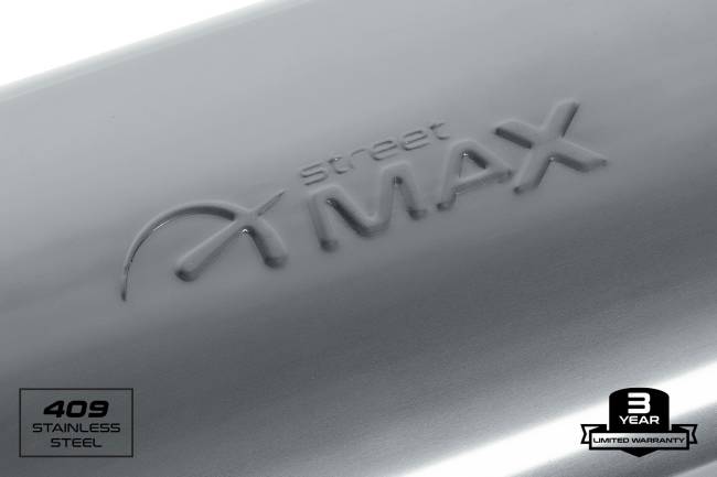 Street Max - Street Max - SM11225 4"x9" Oval Body Muffler  - 2.25" Offset In  / 2.25" Center Out - Image 2