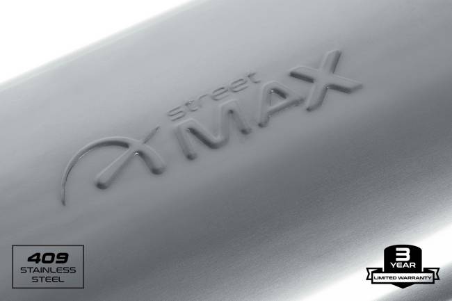 Street Max - Street Max - SM11236 4"x9" Oval Body Muffler  - 2.5" Offset In  / 2.5" Offset Out - Image 2