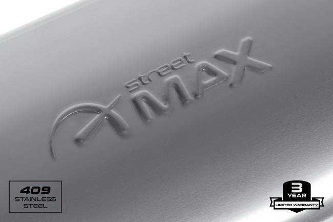Street Max - Street Max - SM11268 4"x9" Oval Body Muffler  - 2.5" Center In  / 2.5" Dual Out - Image 2