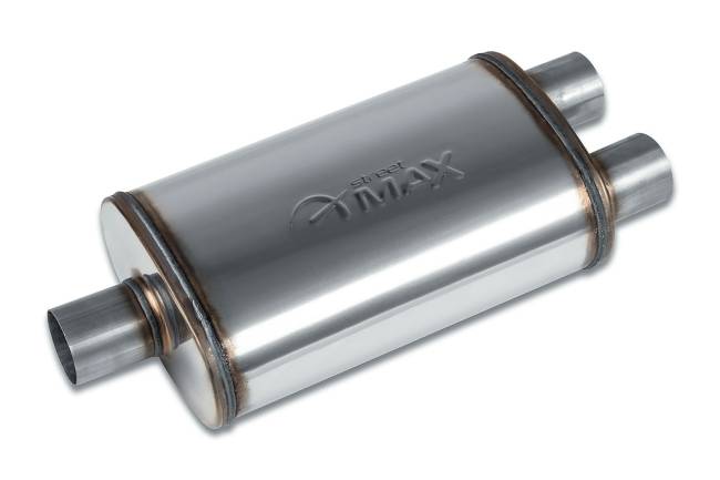 Street Max - Street Max - SM12149 5"x8" Oval Body Muffler  - 2.25" Center In  / 2.25" Dual Out - Image 1