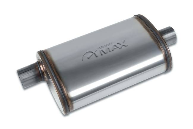 Street Max - Street Max - SM12225 5"x8" Oval Body Muffler  - 2.25" Offset In  / 2.25" Center Out - Image 1