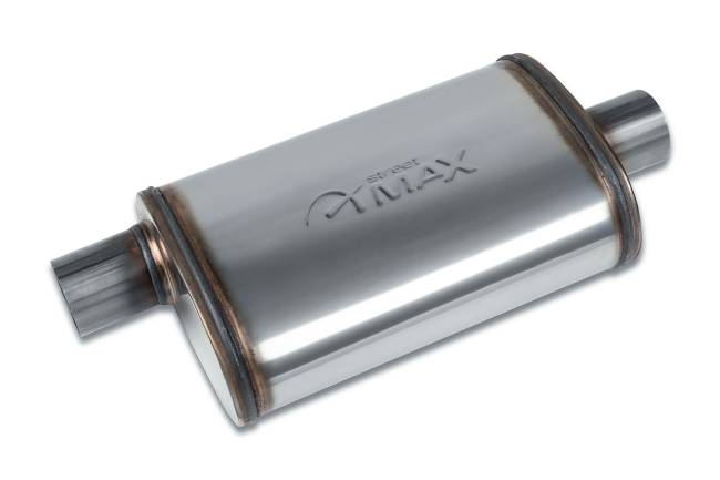 Street Max - Street Max - SM12226 5"x8" Oval Body Muffler  - 2.5" Offset In  / 2.5" Center Out - Image 1
