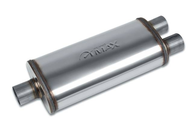 Street Max - Street Max - SM12268 5"x8" Oval Body Muffler  - 2.5" Center In  / 2.5" Dual Out - Image 1
