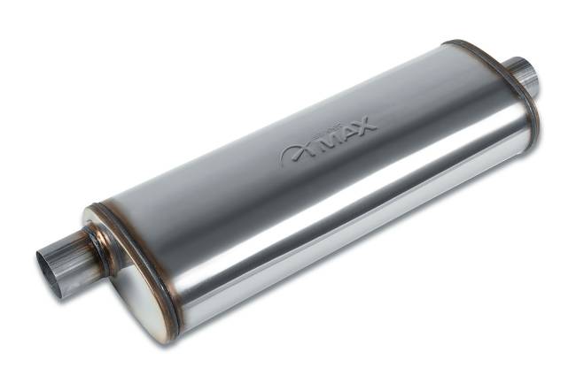 Street Max - Street Max - SM12286 5"x8" Oval Body Muffler  - 2.5" Offset In  / 2.5" Center Out - Image 1