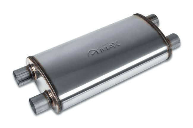 Street Max - Street Max - SM12567 5"x11" Oval Body Muffler  - 2.25" Dual In  / 2.25" Dual Out - Image 1