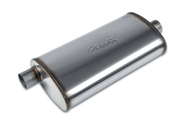 Street Max - Street Max - SM12586 5"x11" Oval Body Muffler  - 2.5" Offset In  / 2.5" Center Out - Image 1