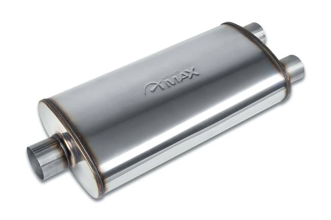Street Max - Street Max - SM12588 5"x11" Oval Body Muffler  - 3" Center In  / 2.5" Dual Out - Image 1