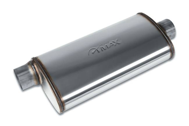 Street Max - Street Max - SM12909 5"x11" Oval Body Muffler  - 3.5" Offset In  / 3.5" Center Out - Image 1