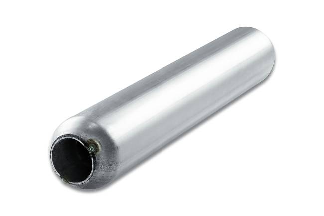 Street Pack - Street Pack - SP3018B 3" Blank Round Body Muffler - 1.75" Center In / 1.75" Center Out - Image 1