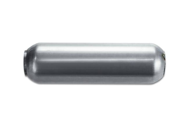 Street Pack - Street Pack - SP3512B 3.5" Blank Round Body Muffler - 2" Center In / 2" Center Out - Image 2