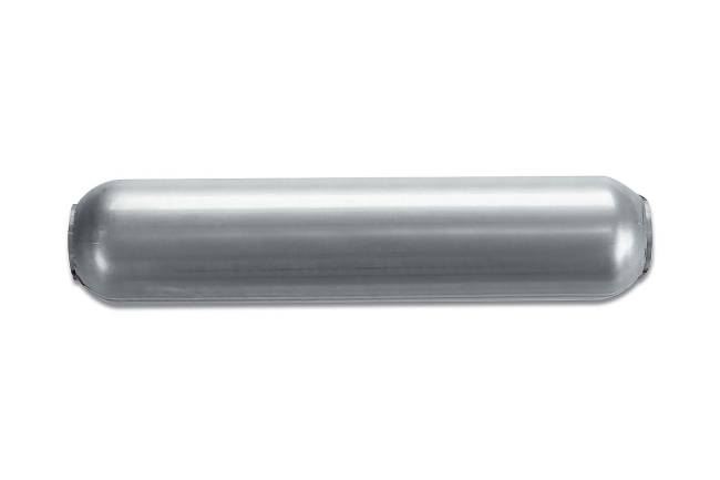 Street Pack - Street Pack - SP3516B 3.5" Blank Round Body Muffler - 2" Center In / 2" Center Out - Image 2
