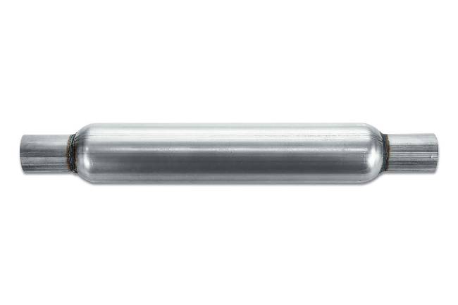 Street Pack - Street Pack - SP3518ST 3.5" Straight Round Body Muffler - 2" Center In / 2" Center Out - Image 2