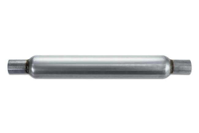 Street Pack - Street Pack - SP3522ST 3.5" Straight Round Body Muffler - 2" Center In / 2" Center Out - Image 2