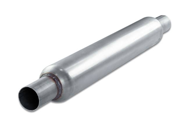 Street Pack - Street Pack - SP3524ST 3.5" Straight Round Body Muffler - 2" Center In / 2" Center Out - Image 1