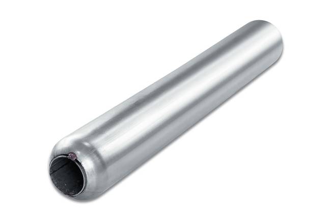 Street Pack - Street Pack - SP3526B 3.5" Blank Round Body Muffler - 2" Center In / 2" Center Out - Image 1