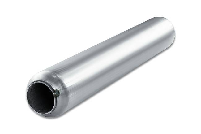Street Pack - Street Pack - SP4024B 3.5" Blank Round Body Muffler - 2.25" Center In / 2.25" Center Out - Image 1