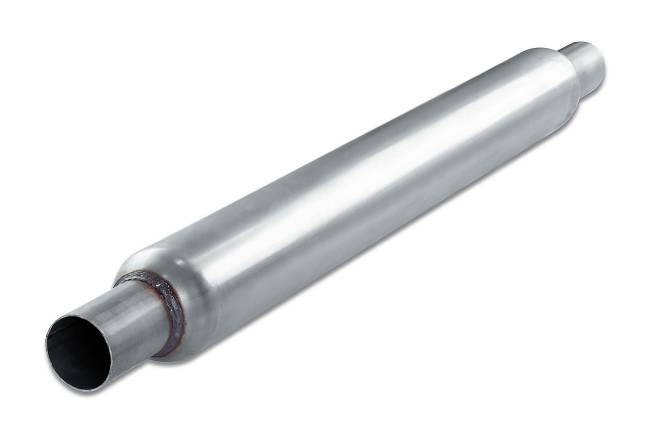 Street Pack - Street Pack - SP4030ST 3.5" Straight Round Body Muffler - 2.25" Center In / 2.25" Center Out - Image 1