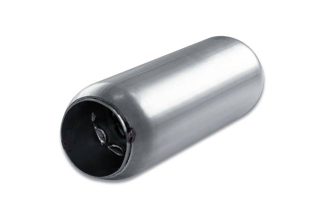 Street Pack - Street Pack - SP4312B 4" Blank Round Body Muffler - 3" Center In / 3" Center Out - Image 1