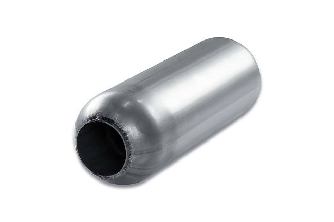 Street Pack - Street Pack - SP4412B 4" Blank Round Body Muffler - 2.25" Center In / 2.25" Center Out - Image 1