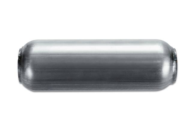 Street Pack - Street Pack - SP4512B 4" Blank Round Body Muffler - 2.5" Center In / 2.5" Center Out - Image 2