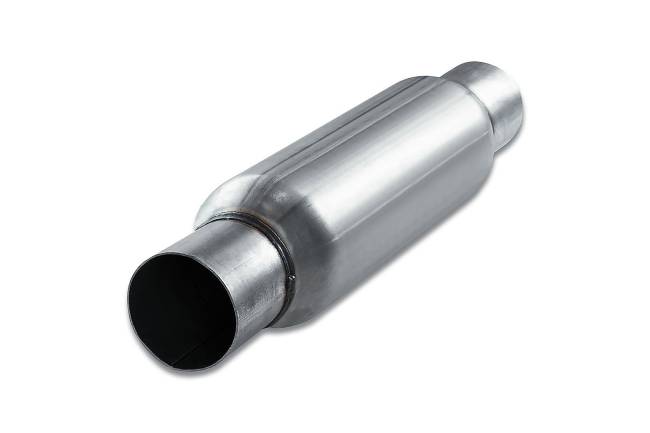 Street Pack - Street Pack - SP4512ST 4" Straight Round Body Muffler - 2.5" Center In / 2.5" Center Out - Image 1