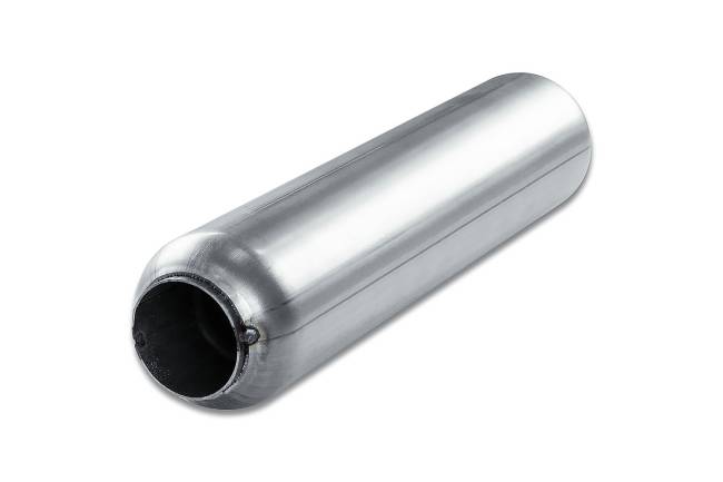 Street Pack - Street Pack - SP4518B 4" Blank Round Body Muffler - 2.5" Center In / 2.5" Center Out - Image 1