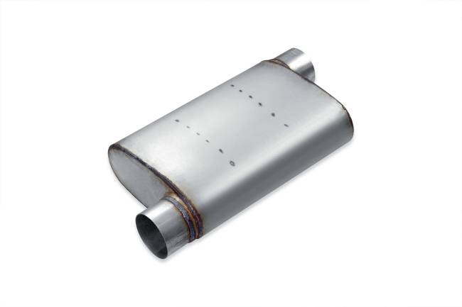 Premium Duty - Premium Duty - PD112 4.25" x 9.75" Oval Body Muffler - 3" Offset In 3" Offset Out - Image 1