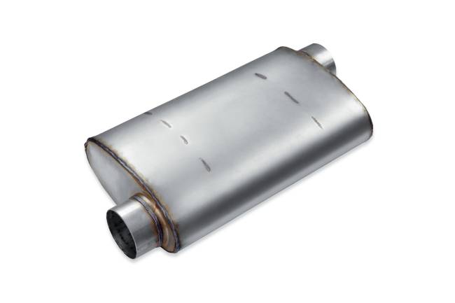 Premium Duty - Premium Duty - PD202 4.75" x 10.75" Oval Body Muffler - 3.5" Offset In 3.5" Offset Out - Image 1