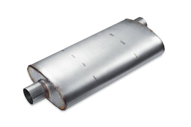 Premium Duty - Premium Duty - PD218 4.75" x 10.75" Oval Body Muffler - 3" Center In 3" Offset Out - Image 1