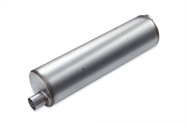 Premium Duty - Premium Duty - PD705 7" Round Body Muffler - 2.5" Offset In 2.5" Offset Out - Image 1