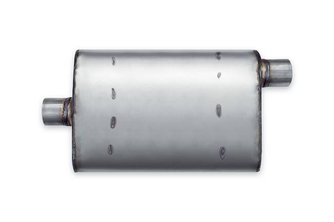 Premium Duty - Premium Duty - PD101 4.25" x 9.75" Oval Body Muffler - 2" Offset In 2" Center Out - Image 2