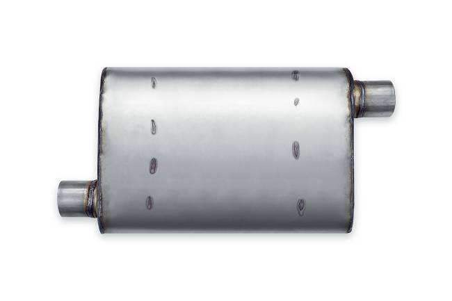 Premium Duty - Premium Duty - PD102 4.25" x 9.75" Oval Body Muffler - 2" Offset In 2" Offset Out - Image 2