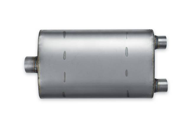 Premium Duty - Premium Duty - PD208 4.75" x 10.75" Oval Body Muffler - 2.5" Center  In 2.5" Dual Out - Image 2