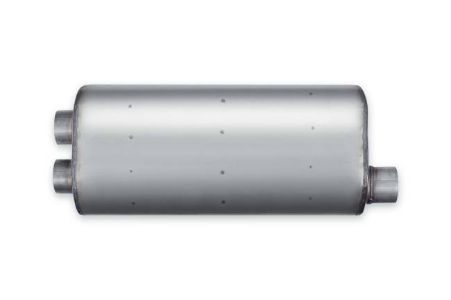Premium Duty - Premium Duty - PD2503 9" x 12" Oval Body Muffler - 3" Dual In 3" Offset Out - Image 2