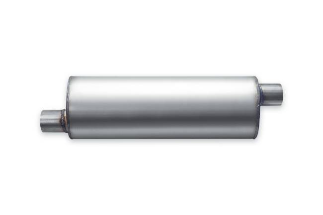 Premium Duty - Premium Duty - PD601 6" Round Body Muffler - 2" Offset  In 2" Offset Out - Image 2