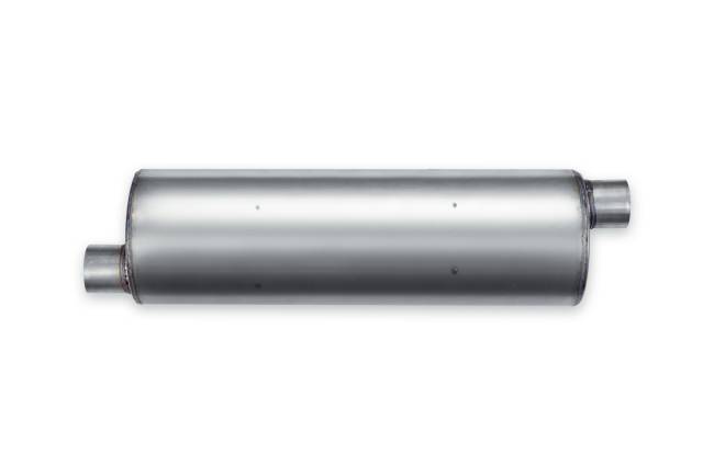 Premium Duty - Premium Duty - PD701 7" Round Body Muffler - 2.75" Offset In 2.75" Offset Out - Image 2