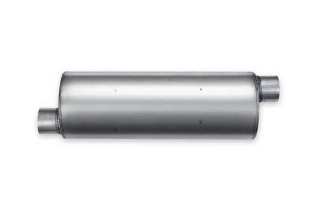 Premium Duty - Premium Duty - PD702 7" Round Body Muffler - 3" Offset In 3" Offset Out - Image 2