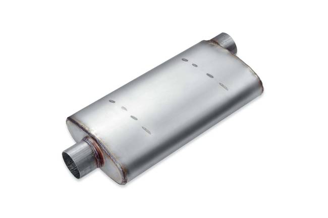 Premium Duty - Premium Duty - PD222 4.25" x 9.75" Oval Body Muffler - 3" Offset In 3" Center Out - Image 1