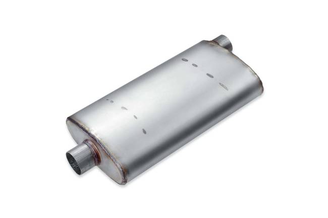 Premium Duty - Premium Duty - PD227 4.25" x 9.75" Oval Body Muffler - 2.25" Offset In 2.25" Center Out - Image 1