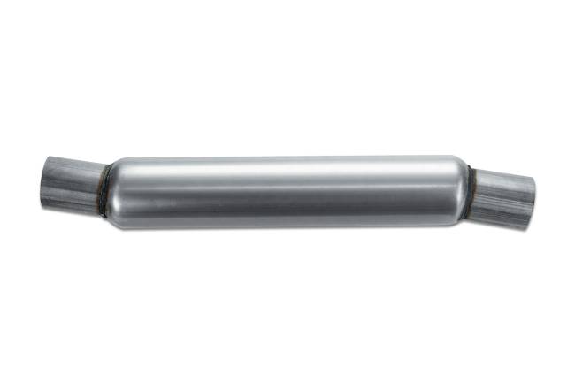 Street Pack - Street Pack - SP4018SO 3.5" Offset Round Body Muffler - 2.25" Offset In / 2.25" Offset Out - Image 2