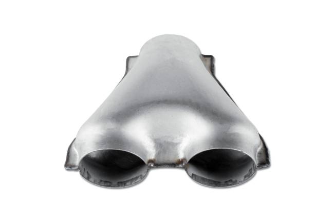 Street Armor - Street Armor - SA160B Aluminized Steel Bare Y-Pipe - 2.5" In / 2.5" Out - Image 2