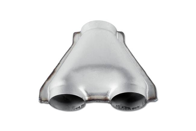 Street Armor - Street Armor - SA160C Aluminized Steel Bare Y-Pipe - 2.5" In / 2.25" Out - Image 2