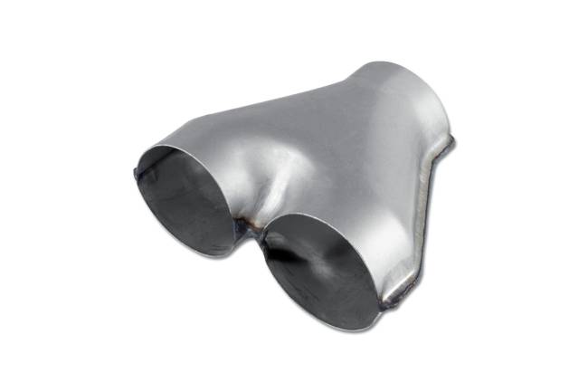 Street Armor - Street Armor - SA160D Aluminized Steel Bare Y-Pipe - 3.0" In / 3.0" Out - Image 1