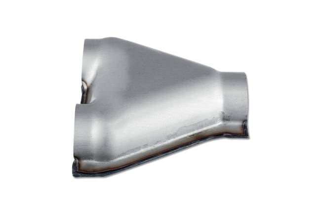 Street Armor - Street Armor - SA165A Stainless Steel Bare Y-Pipe - 2.25" In / 2.25" Out - Image 3
