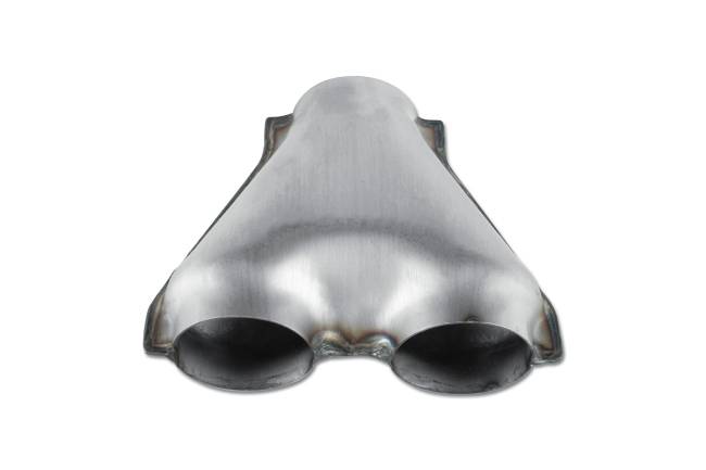 Street Armor - Street Armor - SA165B Stainless Steel Bare Y-Pipe - 2.5" In / 2.5" Out - Image 2