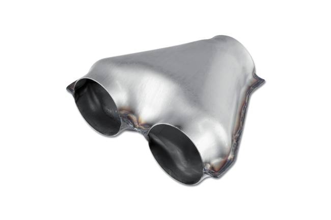 Street Armor - Street Armor - SA165B Stainless Steel Bare Y-Pipe - 2.5" In / 2.5" Out - Image 1