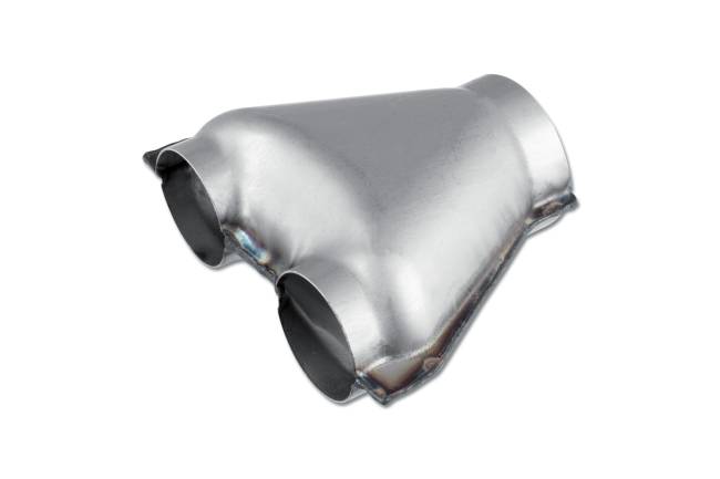 Street Armor - Street Armor - SA165E Stainless Steel Bare Y-Pipe - 3.0" In / 2.25" Out - Image 1