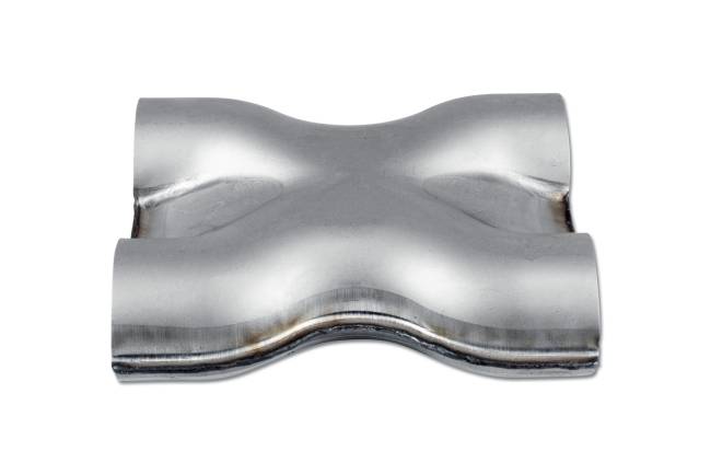 Street Armor - Street Armor - SA168A Aluminized Steel Bare X-Pipe - 2.5" In / 2.5" Out - Image 3